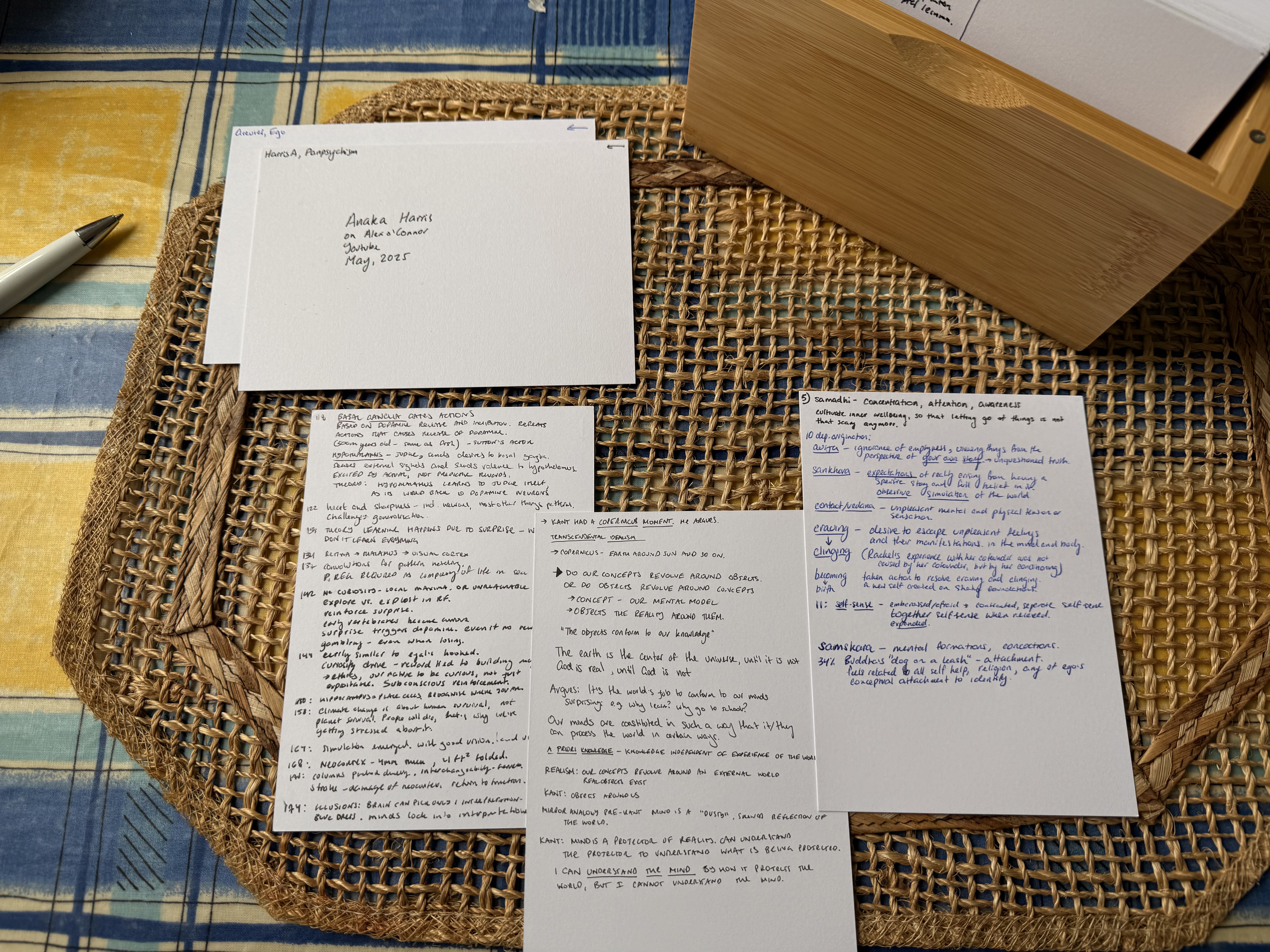 Bibliography cards